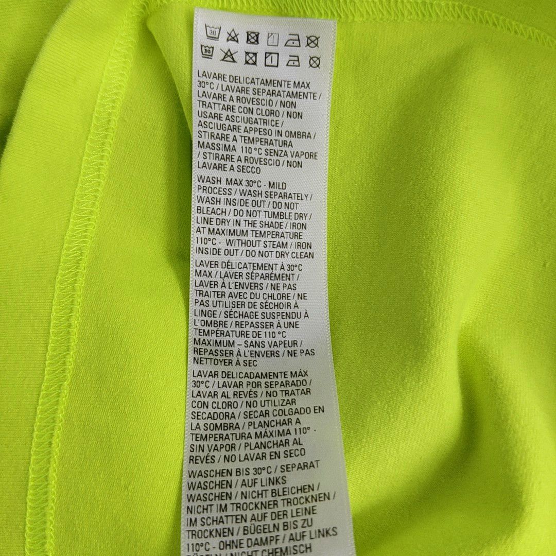 Balenciaga Balenciaga Neon Long Sleeve T-Shirt Size M Size M / US 6-8 / IT 42-44 - 4 Thumbnail