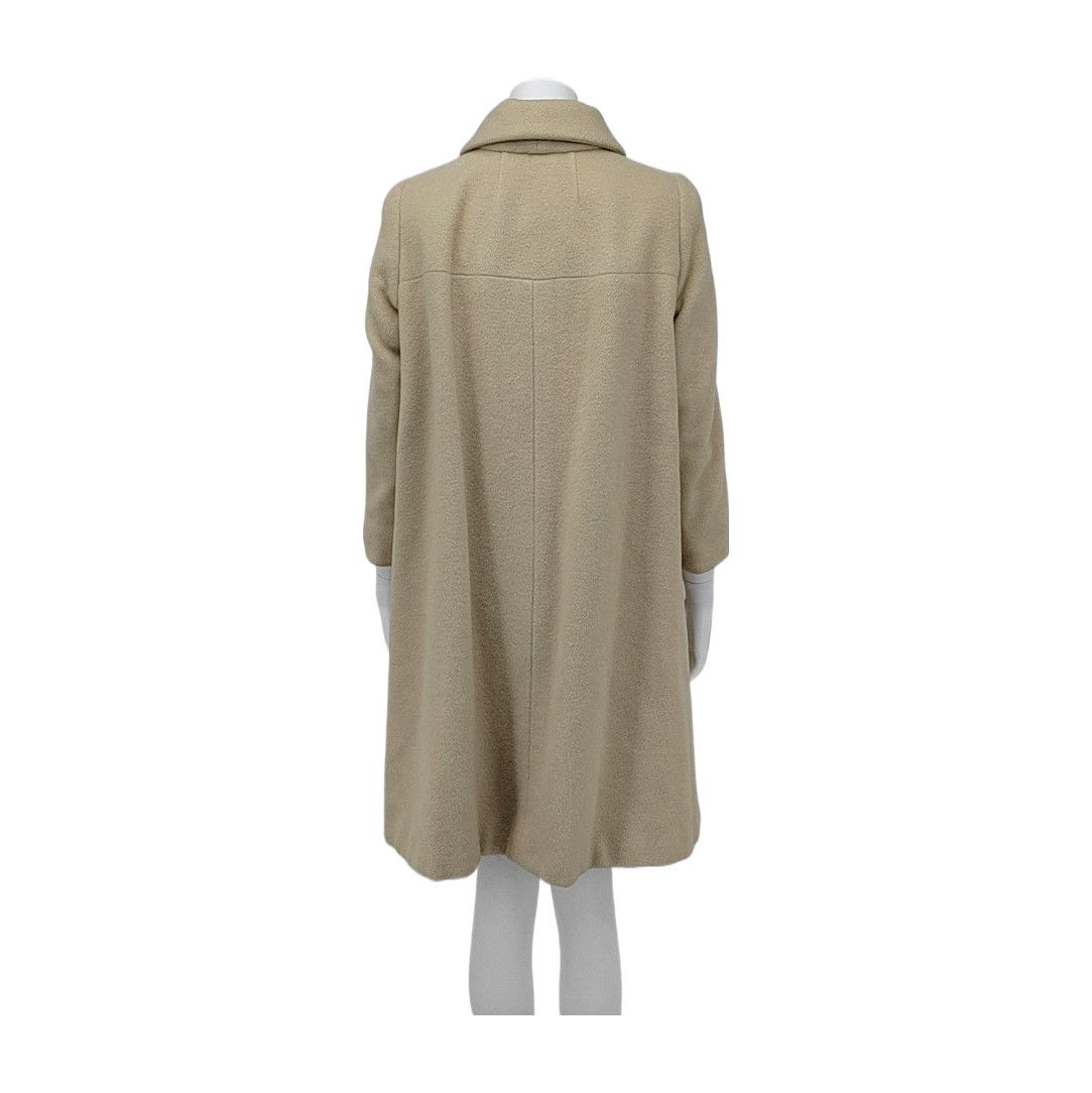 Balenciaga Balenciaga Wool Blend Coat Beige 38 Size S / US 4 / IT 40 - 2 Thumbnail