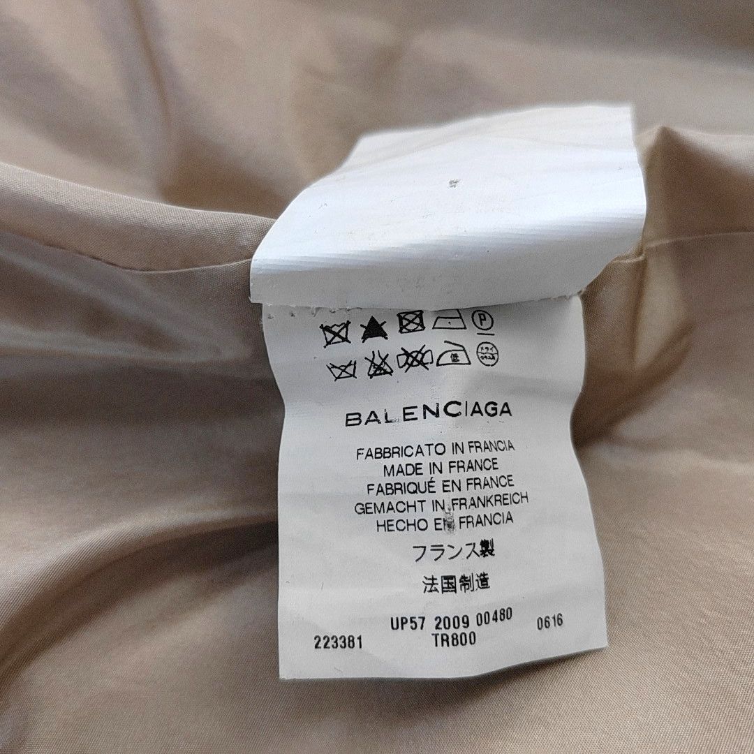 Balenciaga Balenciaga Wool Blend Coat Beige 38 Size S / US 4 / IT 40 - 4 Thumbnail