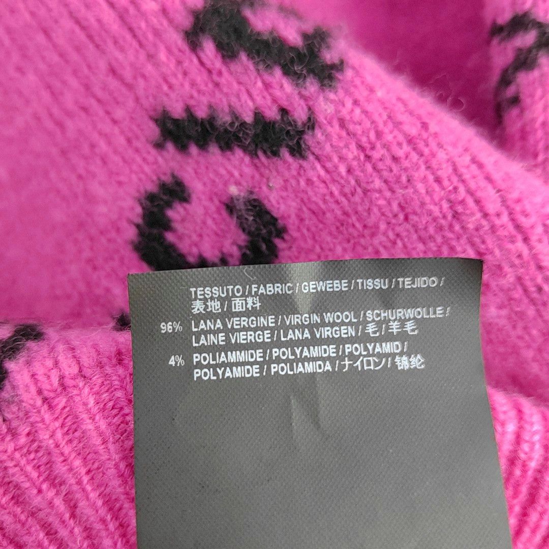 Balenciaga Balenciaga Logo Knit Sweater Pink Size 36 Size XS / US 0-2 / IT 36-38 - 3 Thumbnail