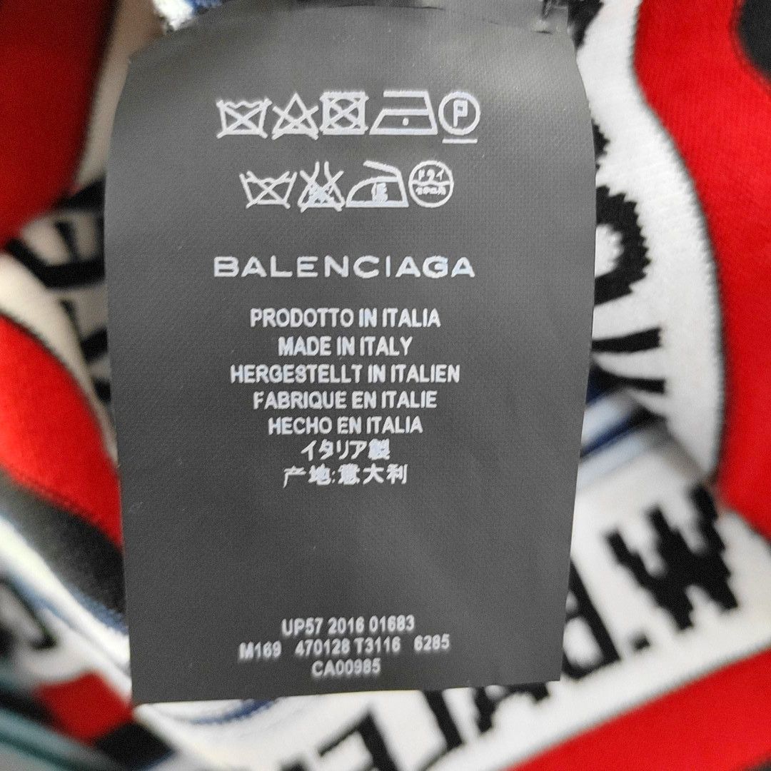 Balenciaga BALENCIAGA Logo Striped Sweater Size S Size XS / US 0-2 / IT 36-38 - 4 Thumbnail