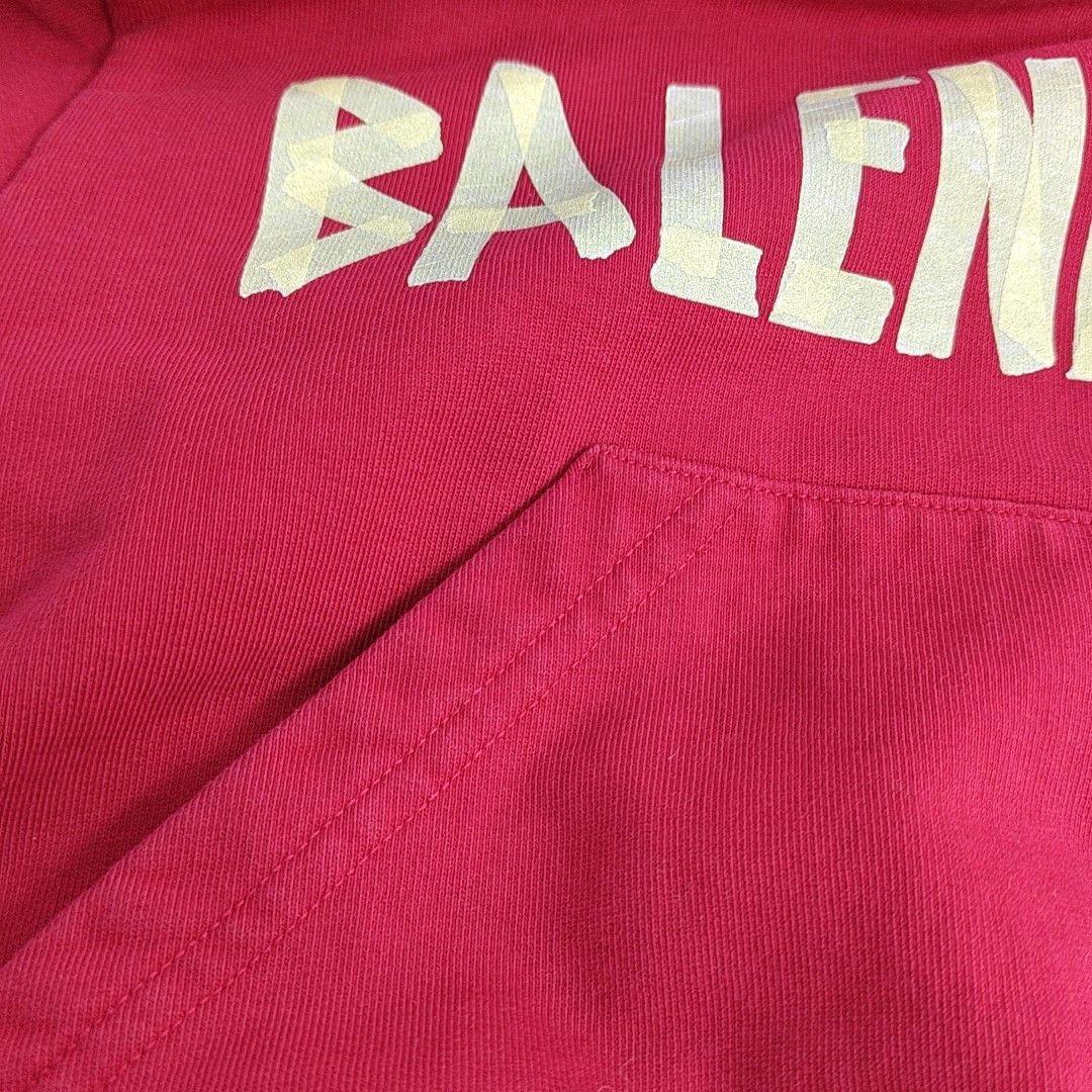 Balenciaga Balenciaga Logo Hoodie Size 4Y Size ONE SIZE - 5 Thumbnail