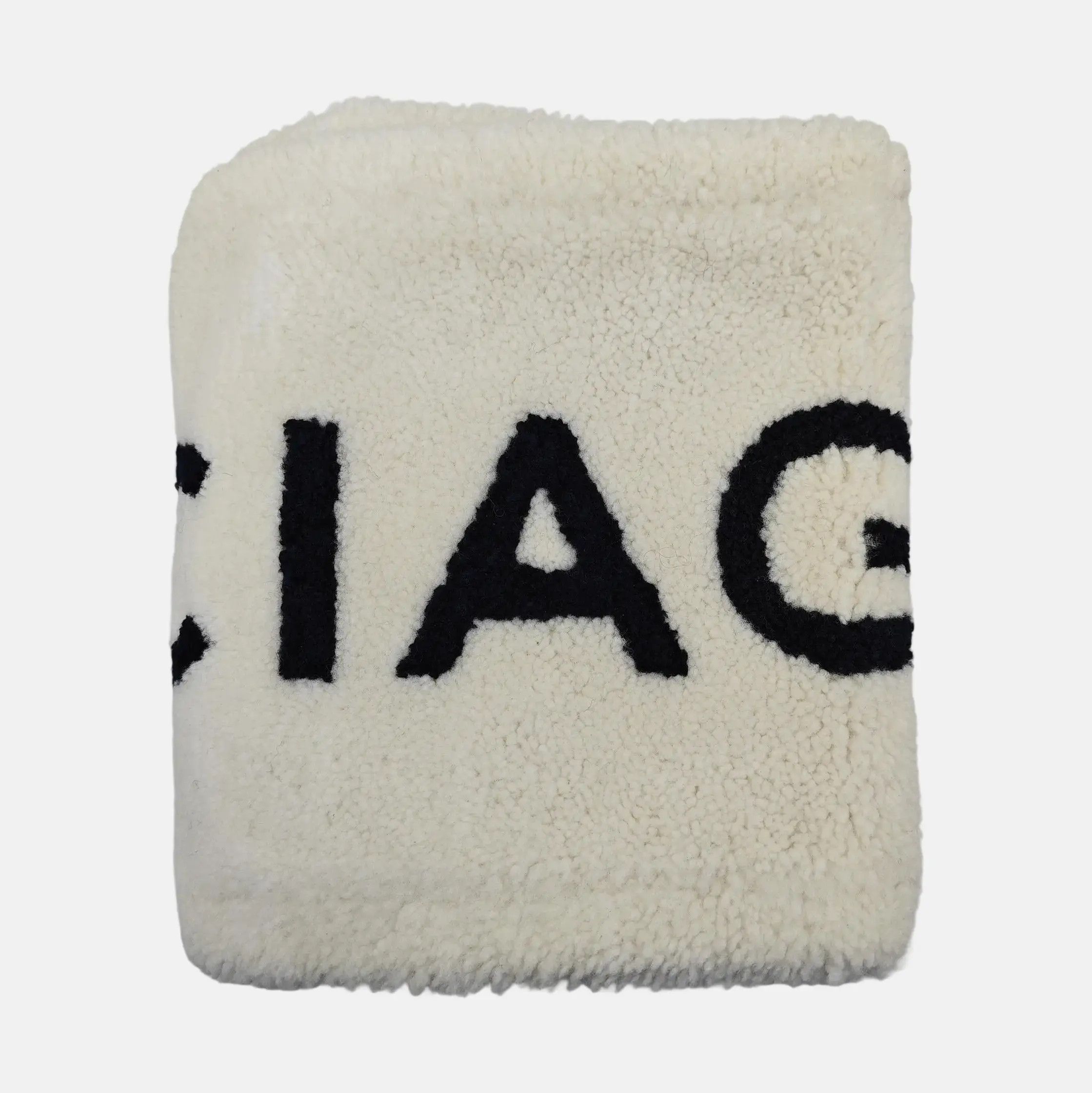 Balenciaga Balenciaga Logo Lambskin Scarf Size 30 - 3 Thumbnail
