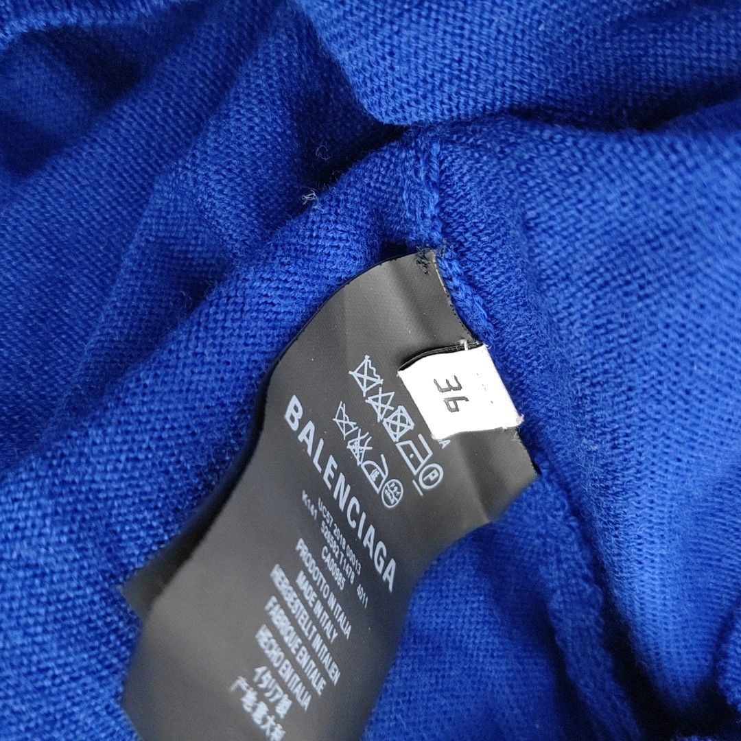 Balenciaga Balenciaga Logo Wool Sweater Size FR 36 Size XS / US 0-2 / IT 36-38 - 6 Thumbnail