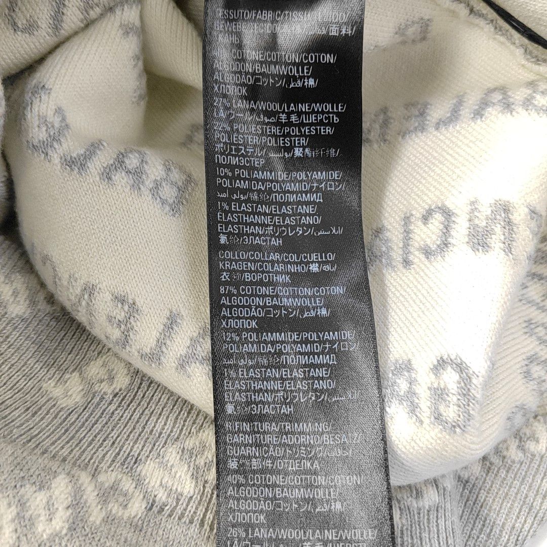 Balenciaga Balenciaga Logo All-Over Print Sweater Size XS Size US XS / EU 42 / 0 - 3 Thumbnail