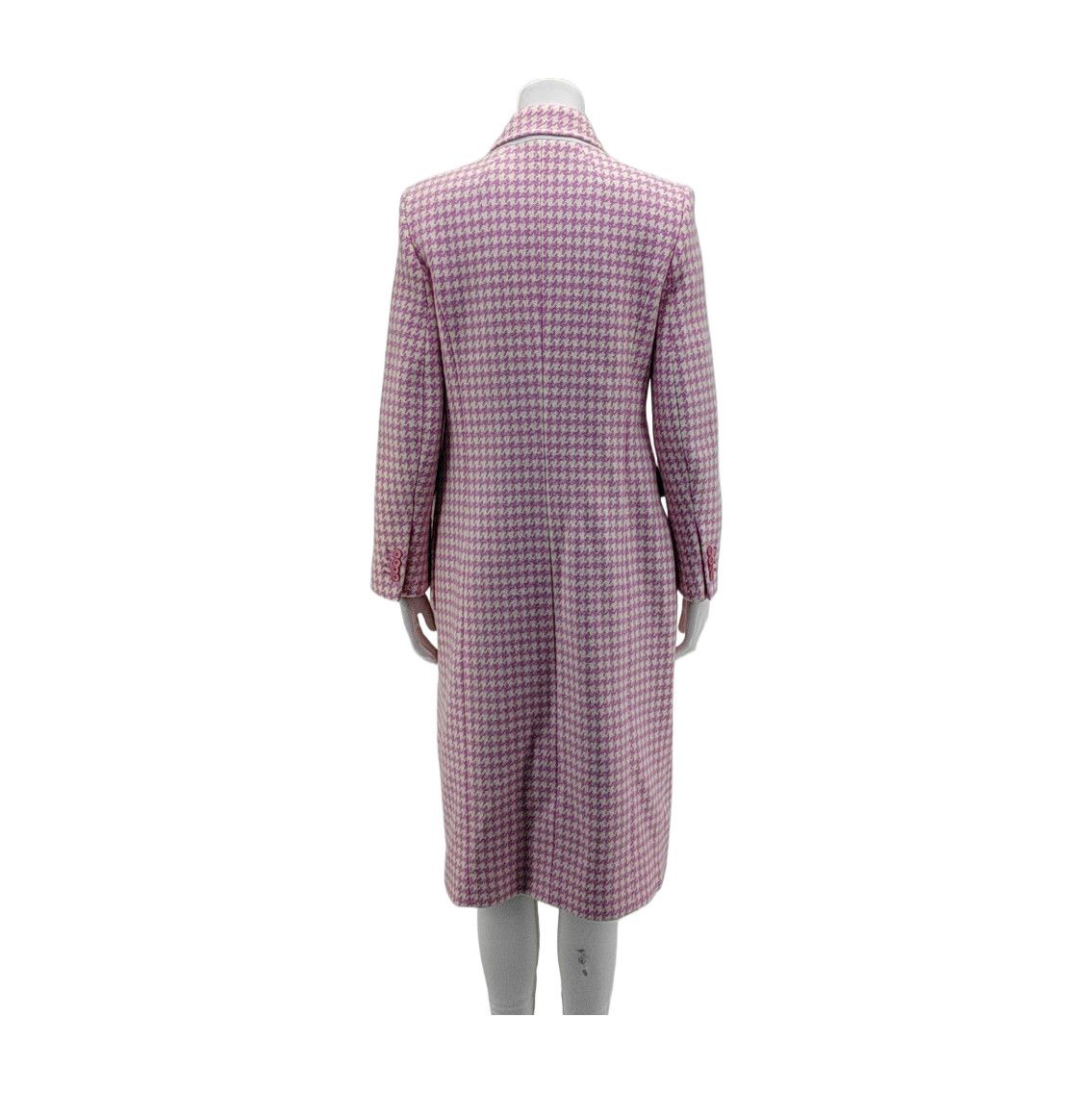 Balenciaga Balenciaga Houndstooth Wool Coat Size 38 Size XS / US 0-2 / IT 36-38 - 2 Thumbnail