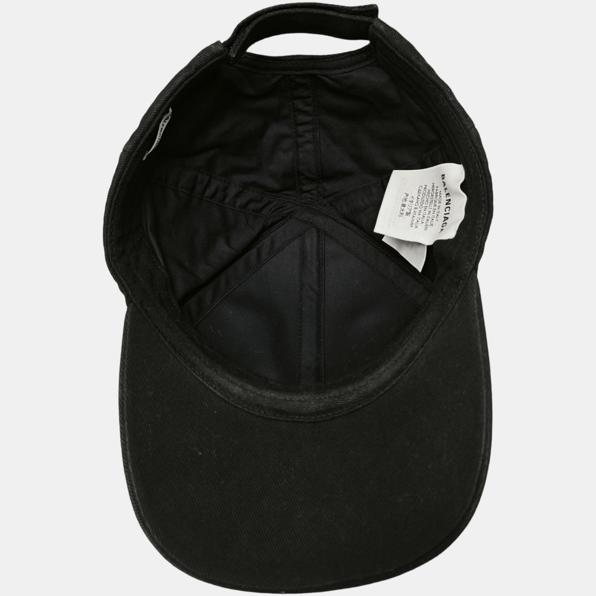 Balenciaga Balenciaga Embroidered Logo Baseball Cap ONE SIZE Size ONE SIZE - 2 Thumbnail