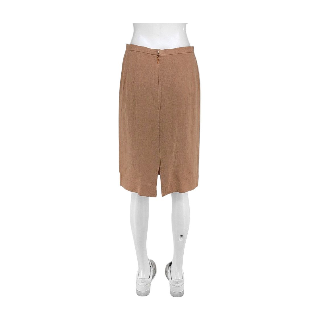 Balenciaga Balenciaga Linen Blend Midi Skirt Size 38 Size 27" / US 4 / IT 40 - 2 Thumbnail