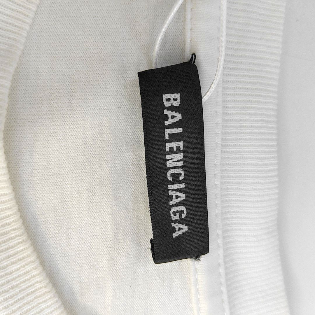 Balenciaga Balenciaga Rainbow Logo Short Sleeve T-Shirt Size M Size M / US 6-8 / IT 42-44 - 8 Thumbnail