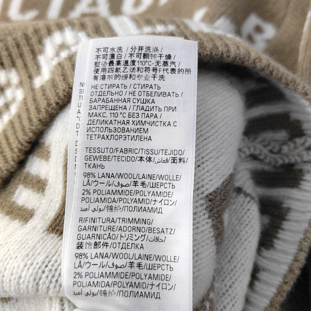 Balenciaga Balenciaga All Over Logo Sweater Size XS Size XS / US 0-2 / IT 36-38 - 3 Thumbnail