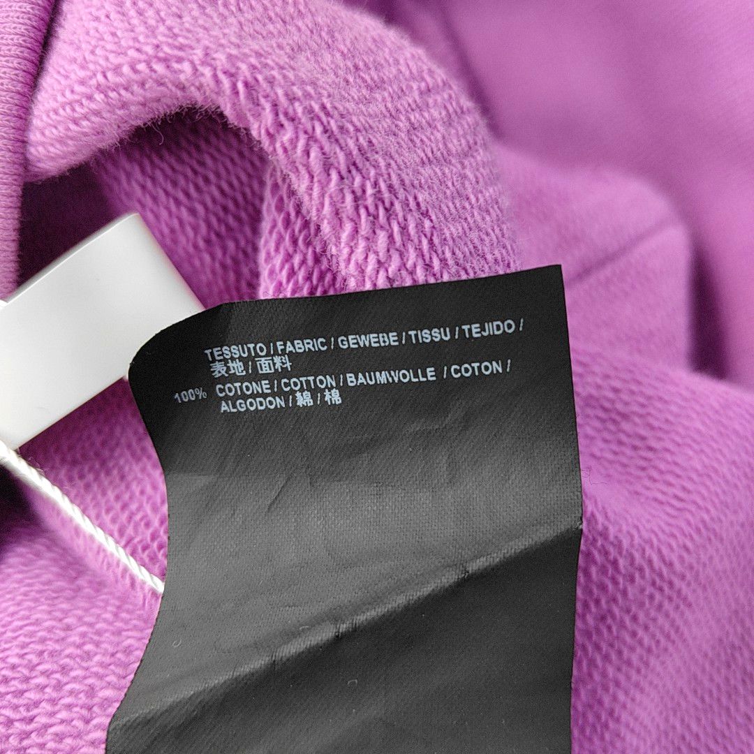 Balenciaga Balenciaga Purple Logo Hoodie Size S Size US S / EU 44-46 / 1 - 3 Thumbnail