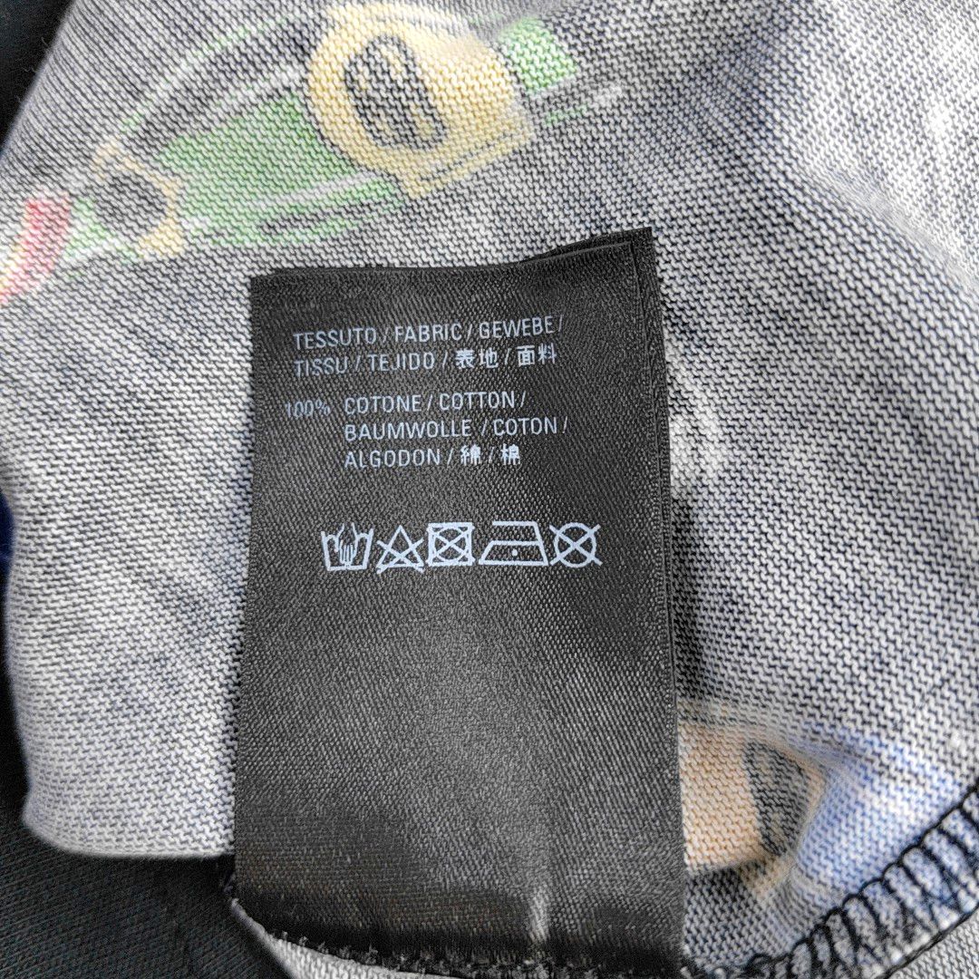 Balenciaga Balenciaga Champagne Print T-Shirt XS Size XS / US 0-2 / IT 36-38 - 4 Thumbnail