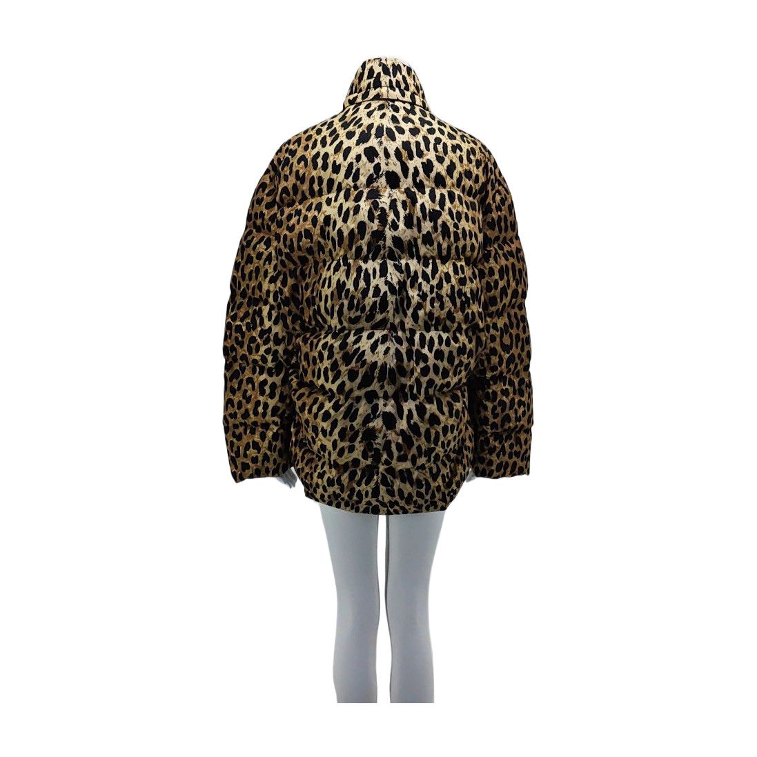 Balenciaga Balenciaga Leopard Print Puffer Jacket Size 36 Size XS / US 0-2 / IT 36-38 - 2 Thumbnail