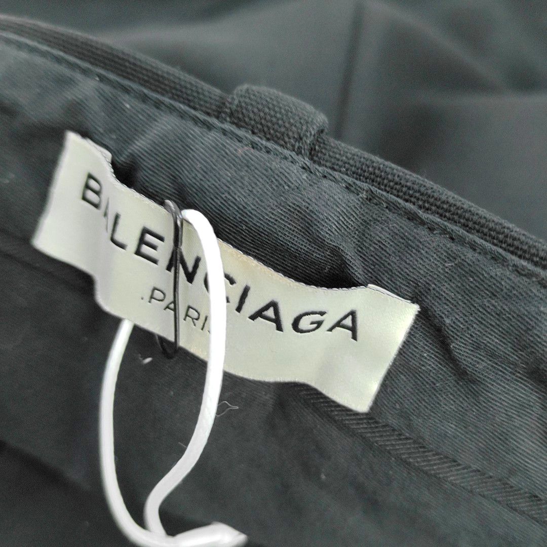 Balenciaga Balenciaga Black Nylon Pants FR 38 Size 27" / US 4 / IT 40 - 6 Thumbnail