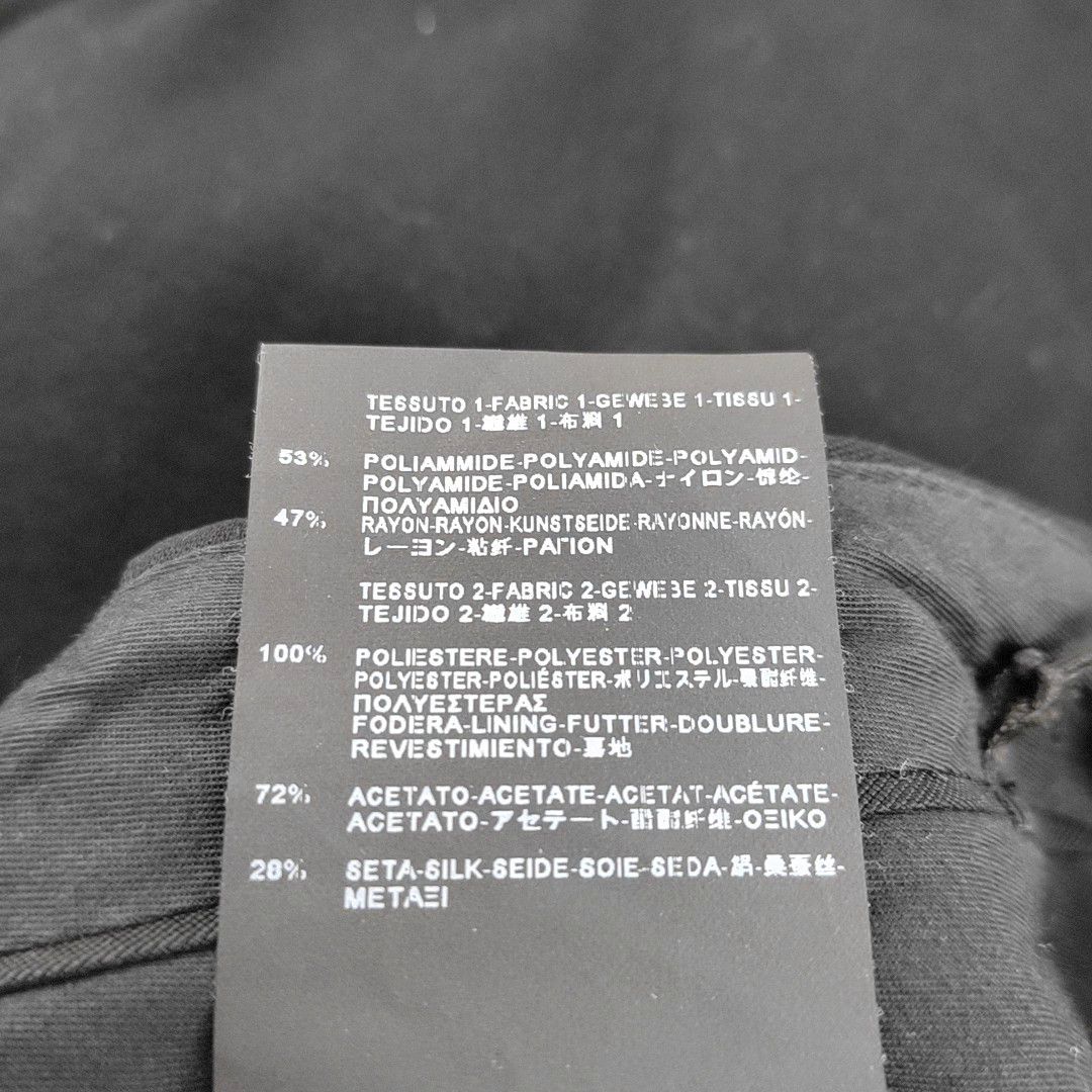 Balenciaga Balenciaga Black Nylon Pants FR 38 Size 27" / US 4 / IT 40 - 3 Thumbnail