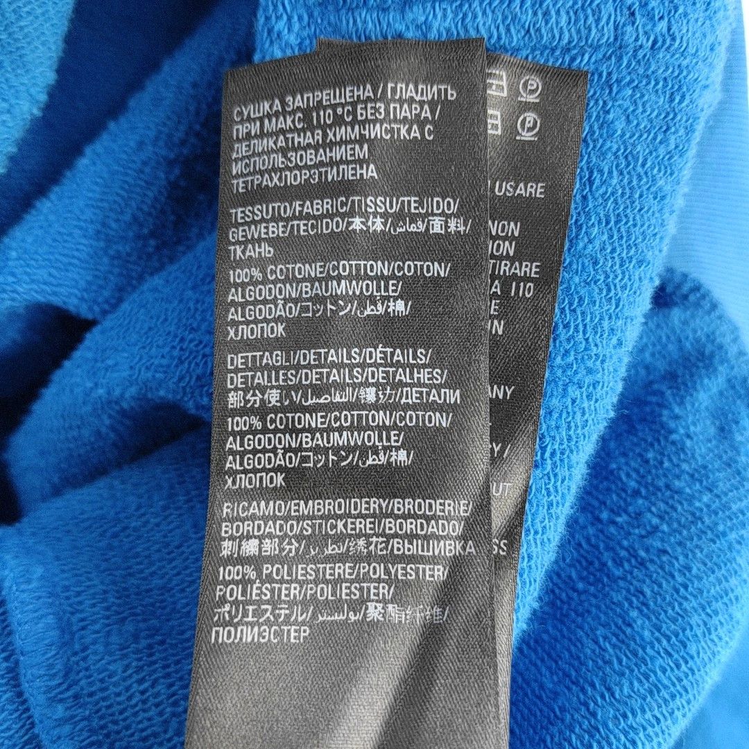Balenciaga Balenciaga x Adidas Blue Hoodie Size M Size US M / EU 48-50 / 2 - 3 Thumbnail