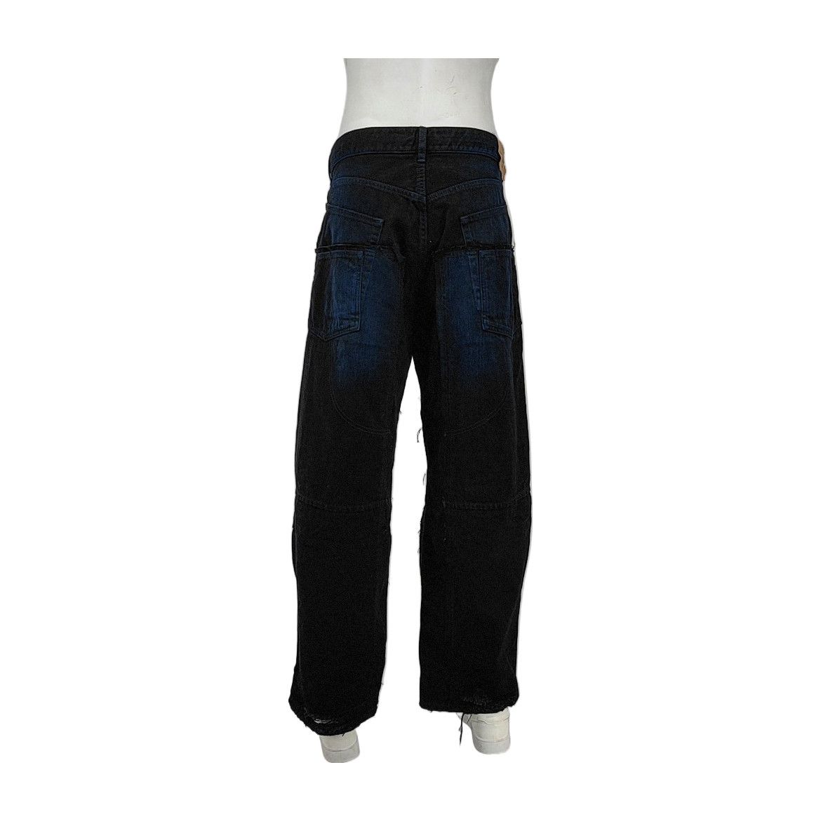 Balenciaga Balenciaga Dark Wash Denim Pants Size 37 Size US 37 - 2 Thumbnail