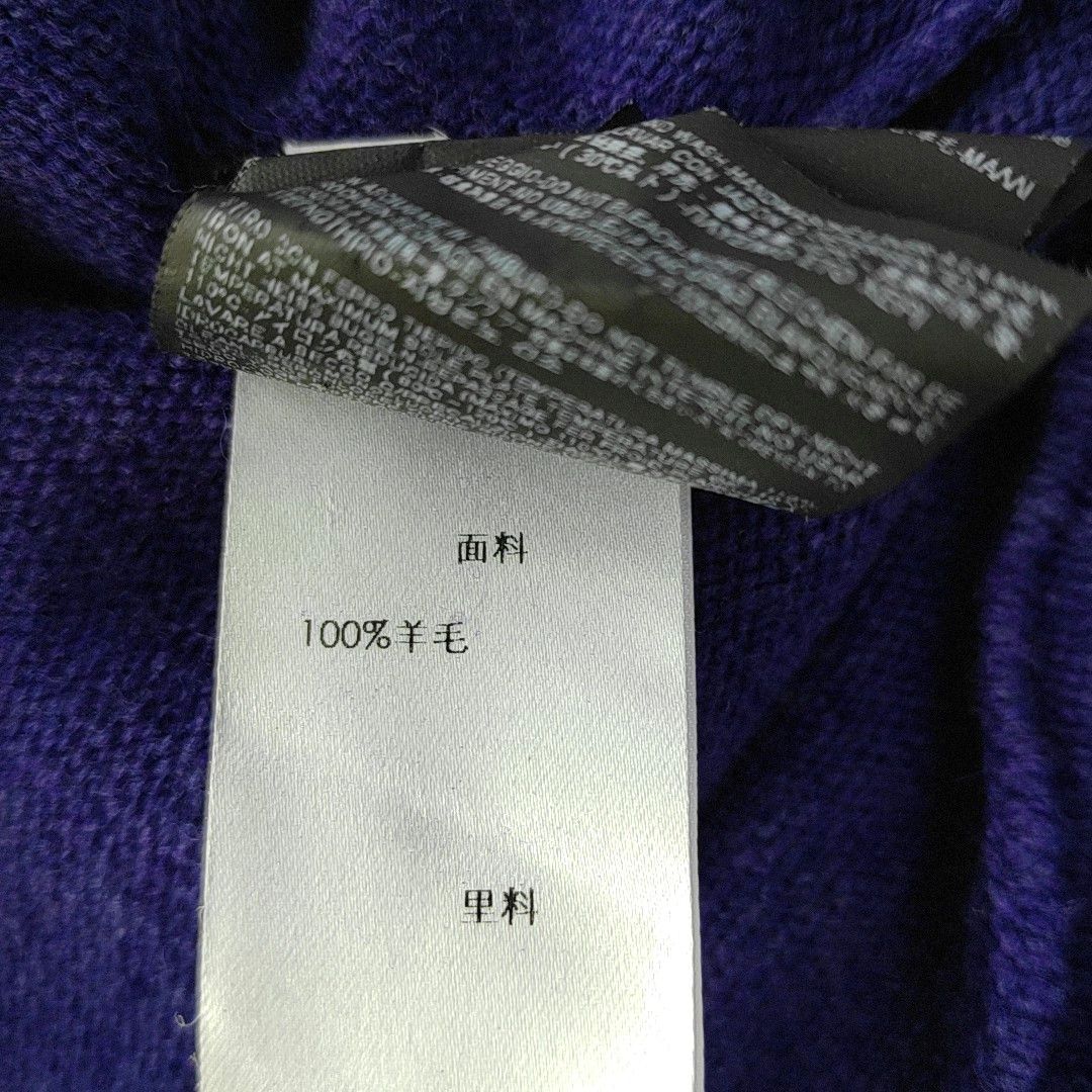 Balenciaga Balenciaga Purple Wool Long Sleeve Mini Dress Size 36 Size XS / US 0-2 / IT 36-38 - 3 Thumbnail