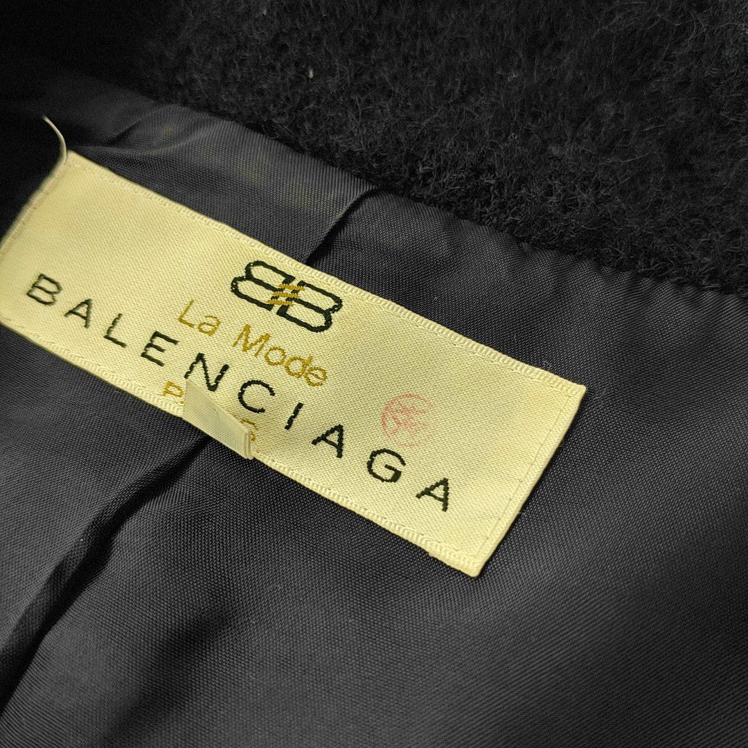 Balenciaga Balenciaga Blue Wool Jacket Size 40 Size S / US 4 / IT 40 - 6 Thumbnail