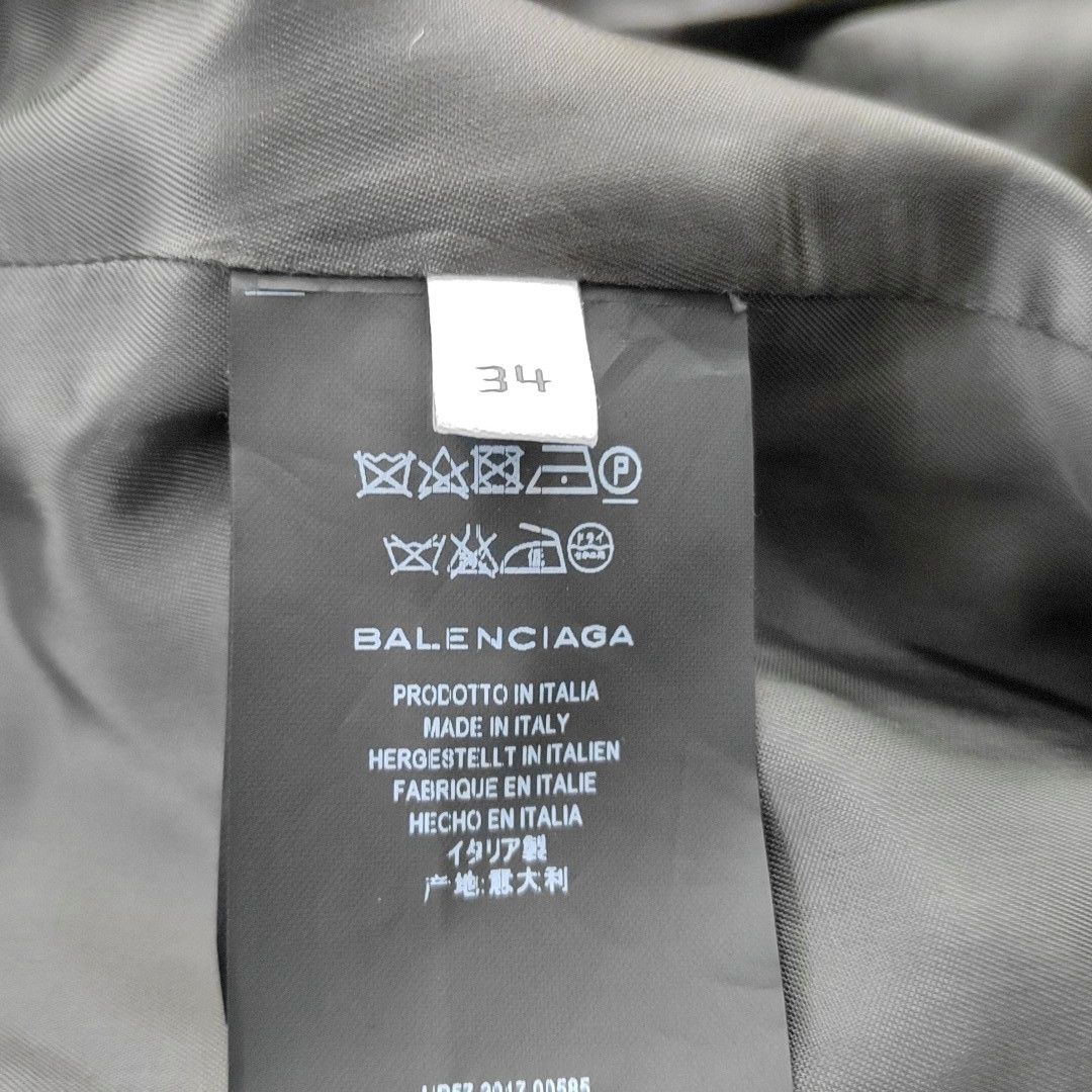 Balenciaga Balenciaga Plaid Wool Coat Size 34 Size XS / US 0-2 / IT 36-38 - 4 Thumbnail
