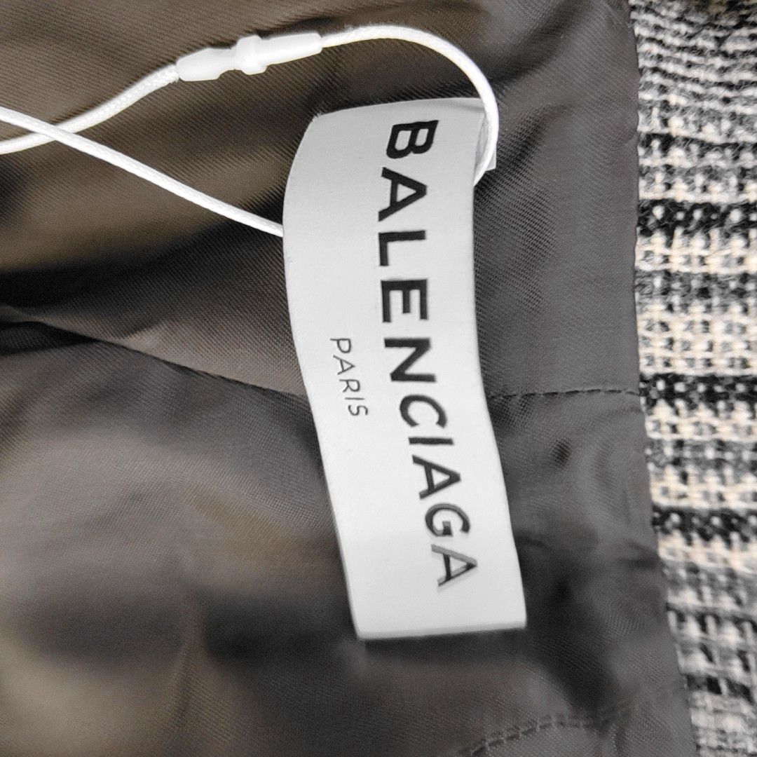Balenciaga Balenciaga Plaid Wool Coat Size 34 Size XS / US 0-2 / IT 36-38 - 7 Thumbnail