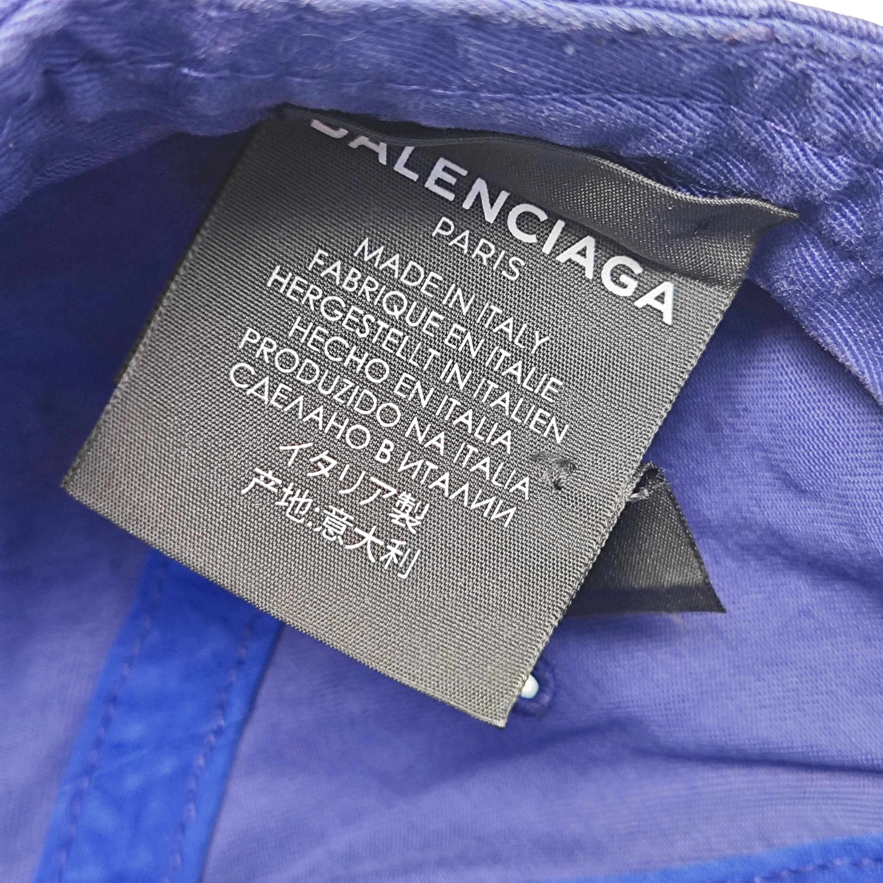 Balenciaga Balenciaga 2017 Logo Baseball Cap One Size Size ONE SIZE - 4 Thumbnail
