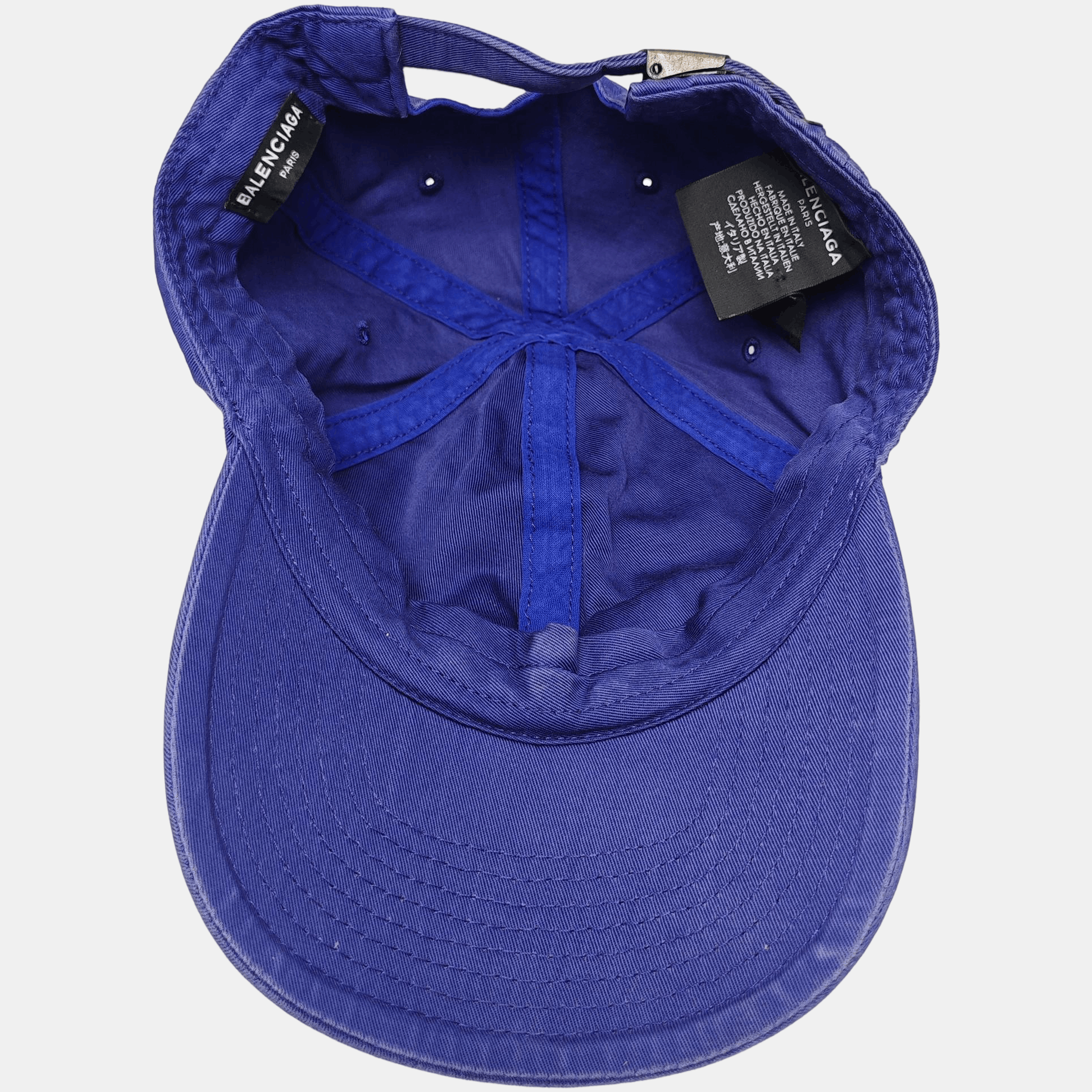 Balenciaga Balenciaga 2017 Logo Baseball Cap One Size Size ONE SIZE - 2 Thumbnail