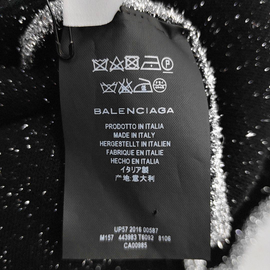 Balenciaga Balenciaga Silver Metallic Sweater Size 34 Size XS / US 0-2 / IT 36-38 - 4 Thumbnail