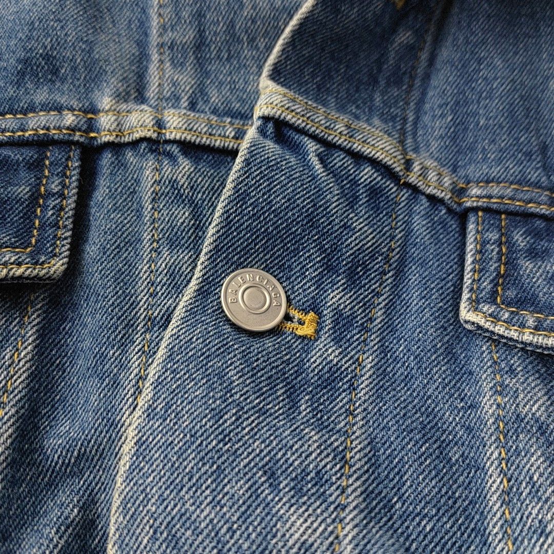 Balenciaga Balenciaga Denim Jacket Size 34 Size XS / US 0-2 / IT 36-38 - 6 Thumbnail