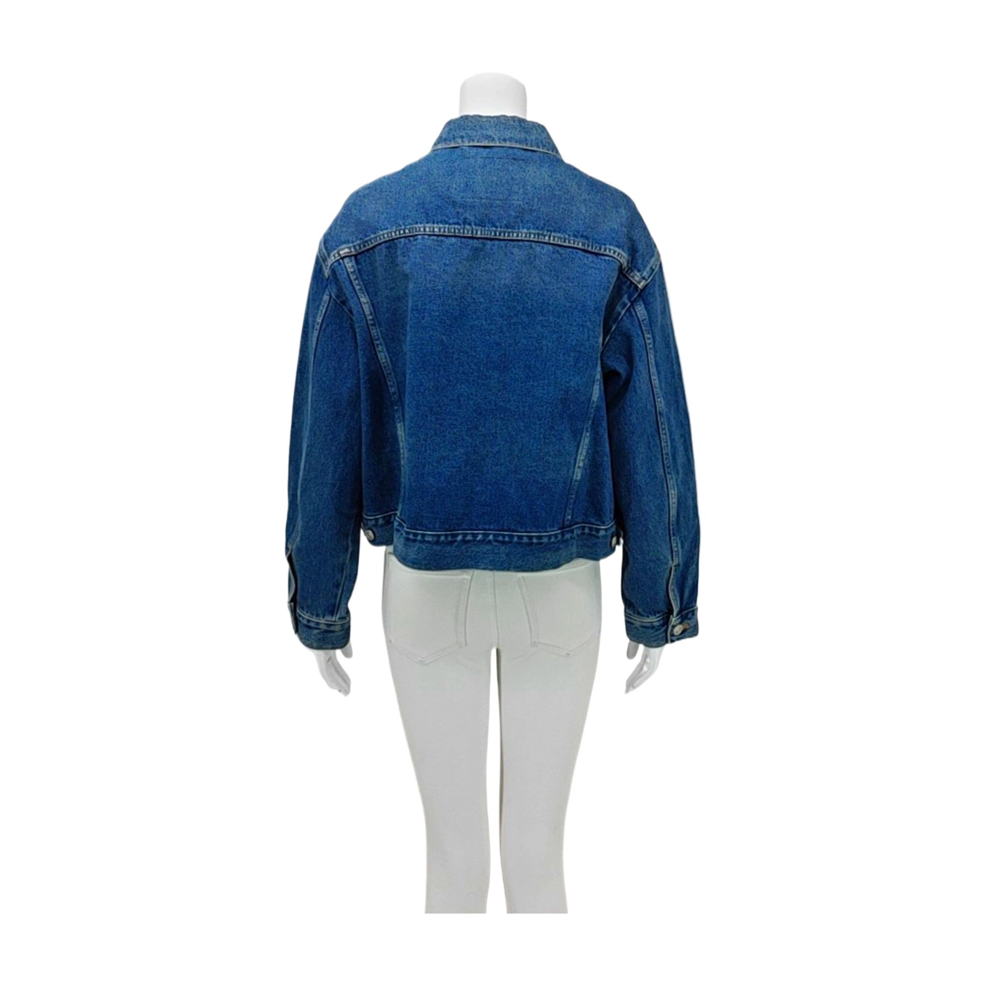Balenciaga Balenciaga Denim Jacket Size 34 Size XS / US 0-2 / IT 36-38 - 2 Thumbnail