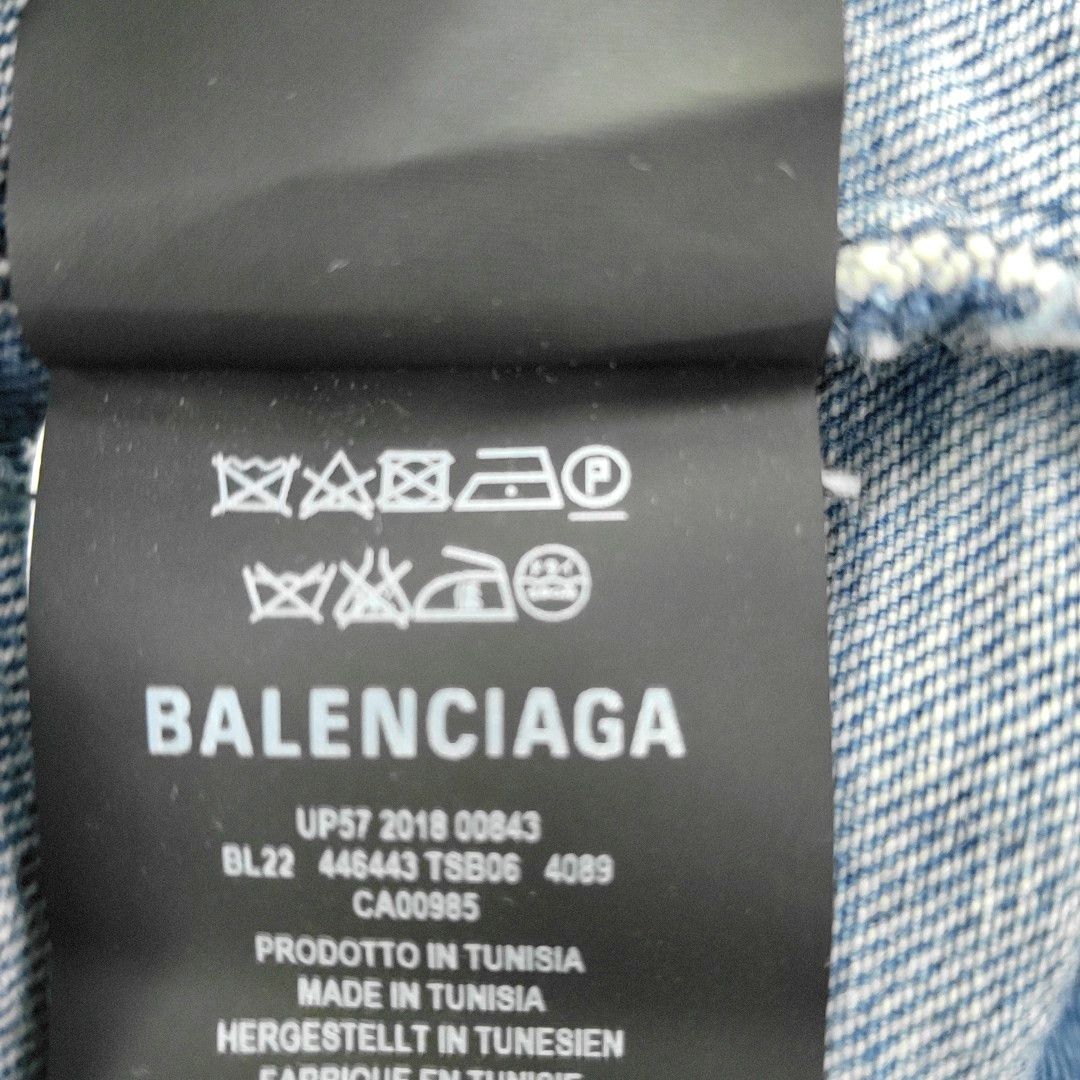 Balenciaga Balenciaga Denim Jacket Size 34 Size XS / US 0-2 / IT 36-38 - 4 Thumbnail