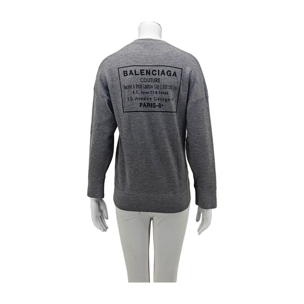 Balenciaga Balenciaga Couture Logo Sweatshirt Size M Size M / US 6-8 / IT 42-44 - 2 Thumbnail