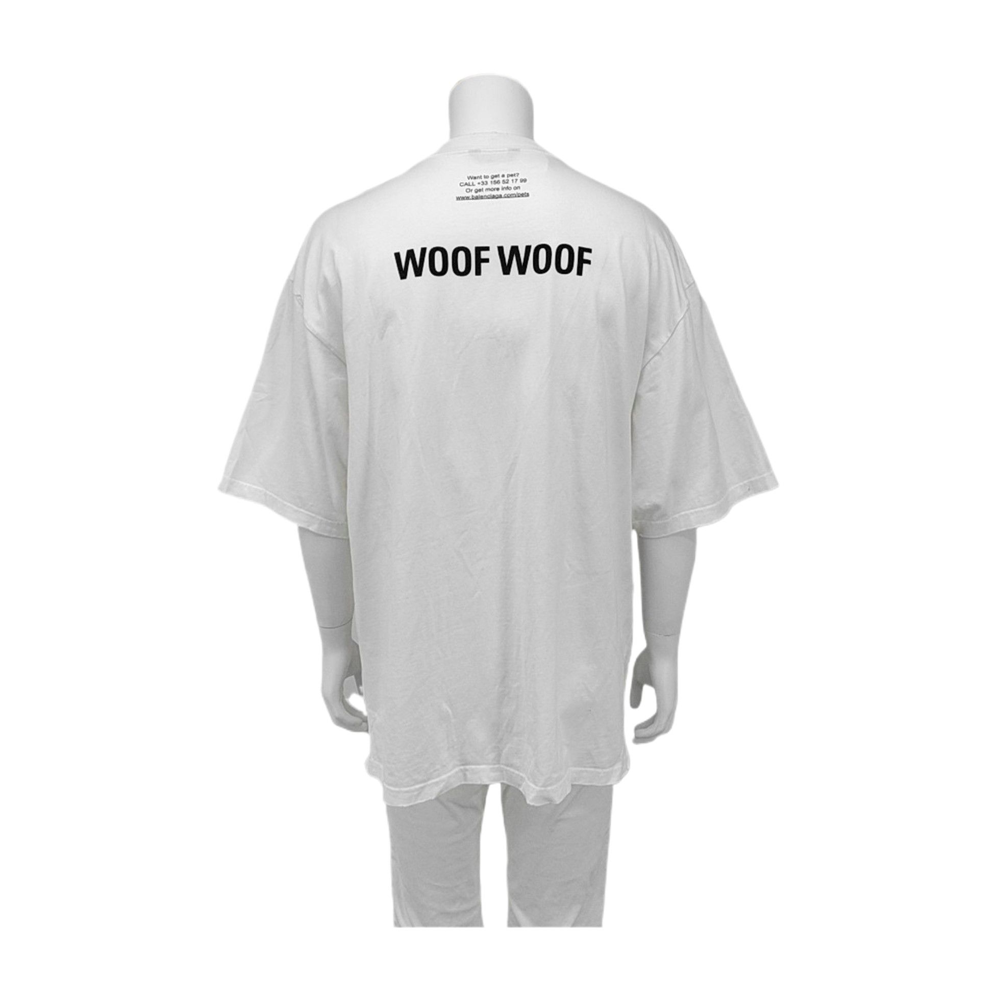 Balenciaga Balenciaga I Love Dogs Graphic T-Shirt Size XS Size US XS / EU 42 / 0 - 2 Thumbnail