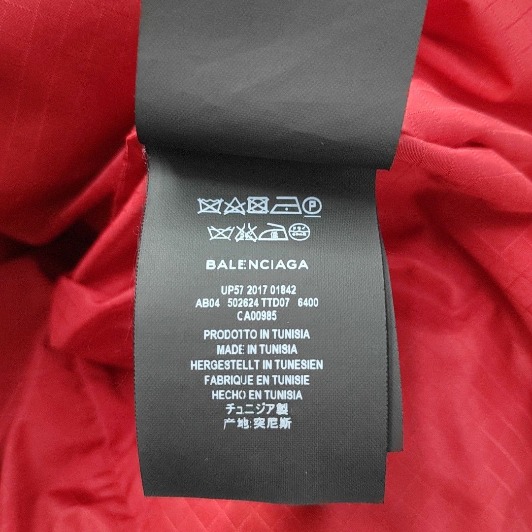 Balenciaga Balenciaga Red Padded Down Jacket Size 38 Size S / US 4 / IT 40 - 4 Thumbnail