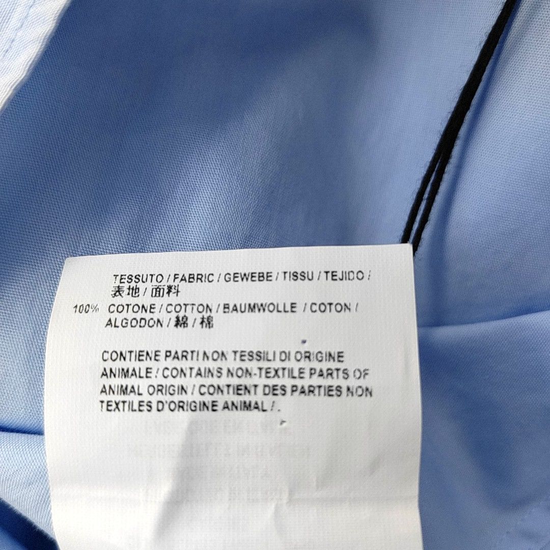 Balenciaga Balenciaga Logo Print Button Up Shirt Size L Size US L / EU 52-54 / 3 - 3 Thumbnail
