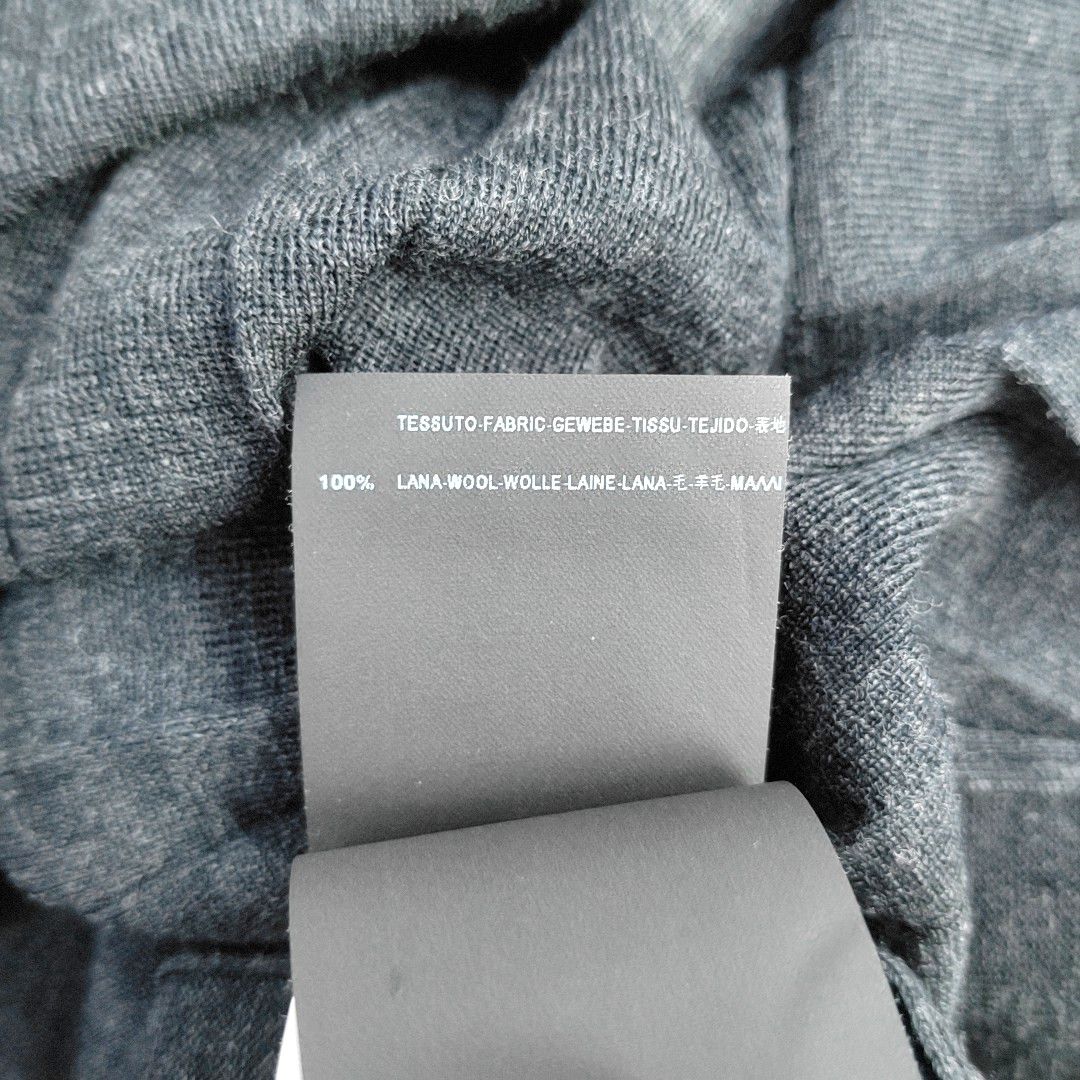 Balenciaga Balenciaga Gray Wool Sweater Size S Size S / US 4 / IT 40 - 3 Thumbnail