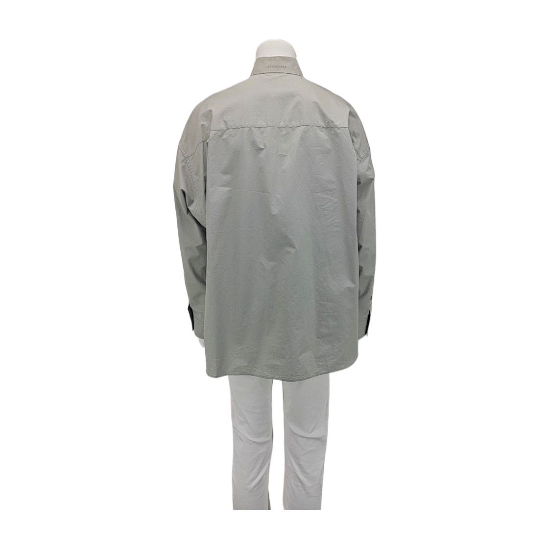 Balenciaga BALENCIAGA Gray Cotton Button Up Shirt Size S Size US S / EU 44-46 / 1 - 2 Thumbnail