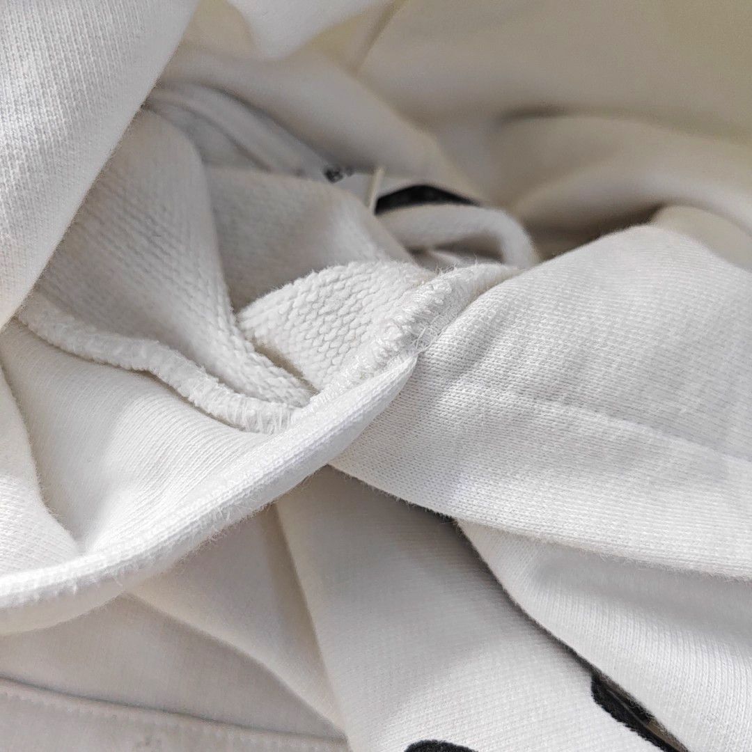 Balenciaga Balenciaga Logo White Hoodie Size M Size M / US 6-8 / IT 42-44 - 5 Thumbnail