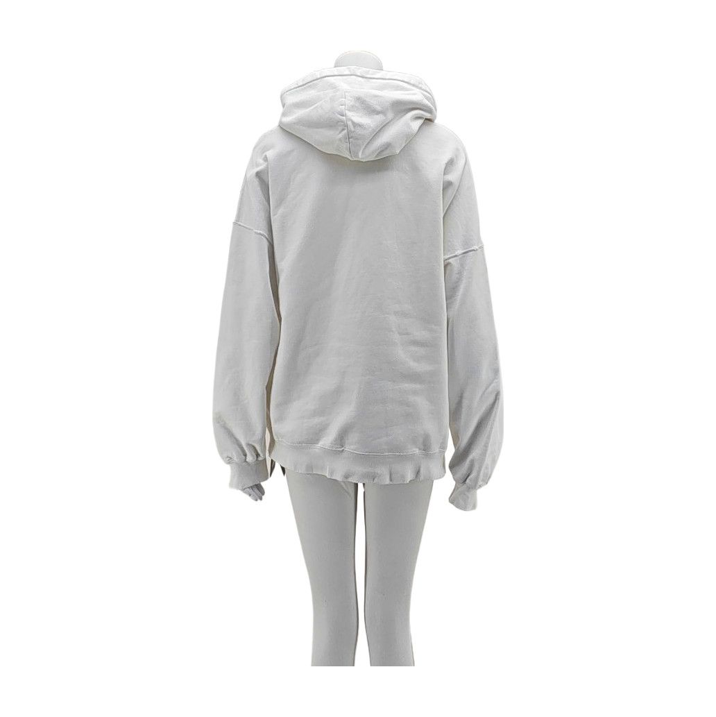 Balenciaga Balenciaga Logo White Hoodie Size M Size M / US 6-8 / IT 42-44 - 2 Thumbnail