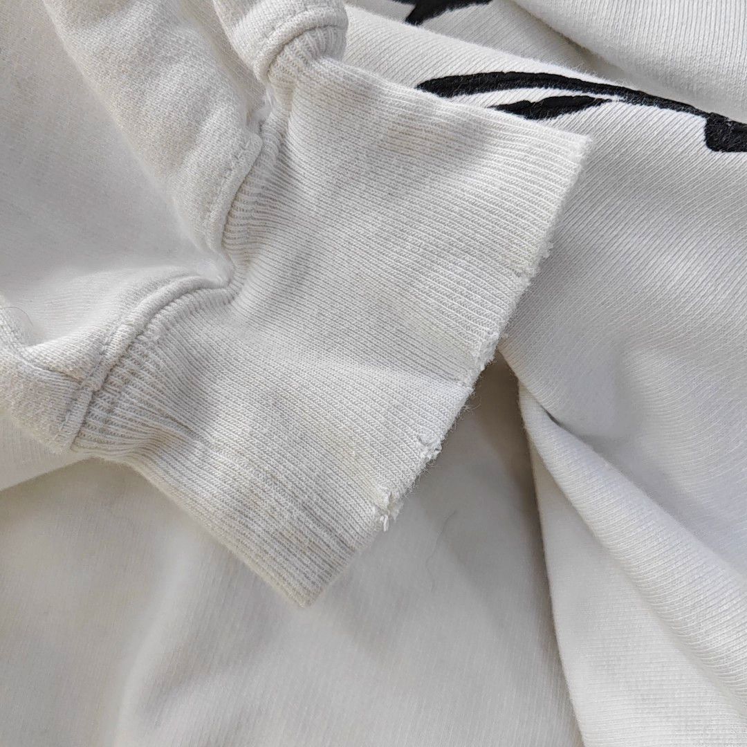 Balenciaga Balenciaga Logo White Hoodie Size M Size M / US 6-8 / IT 42-44 - 6 Thumbnail