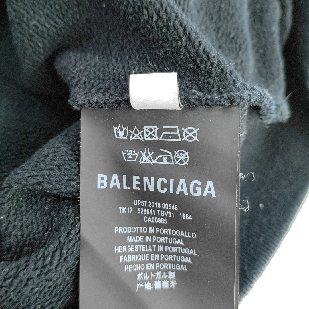 Balenciaga Balenciaga Logo Hoodie Size 10Y Size XXS / US 00 / IT 34 - 4 Thumbnail