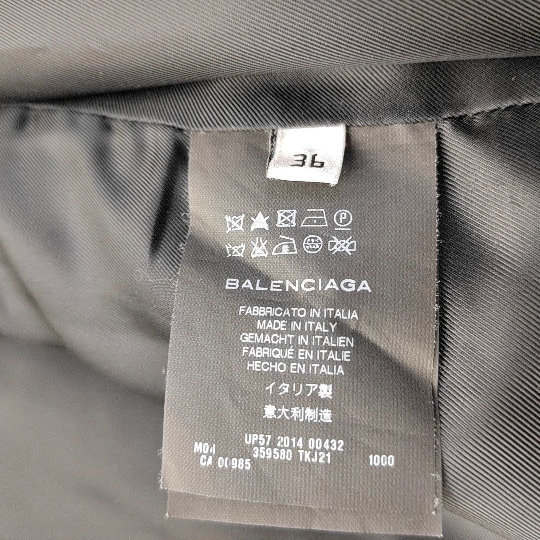 Balenciaga Balenciaga Wool Coat Size 36 Size XS / US 0-2 / IT 36-38 - 4 Thumbnail