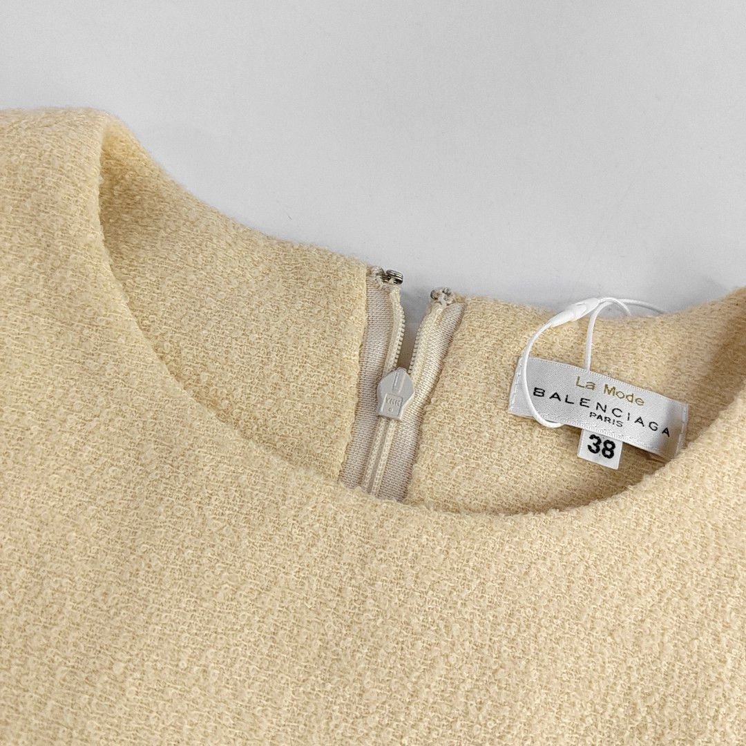 Balenciaga Balenciaga La Mode Vintage Wool Set Size 38 Size S / US 4 / IT 40 - 12 Thumbnail