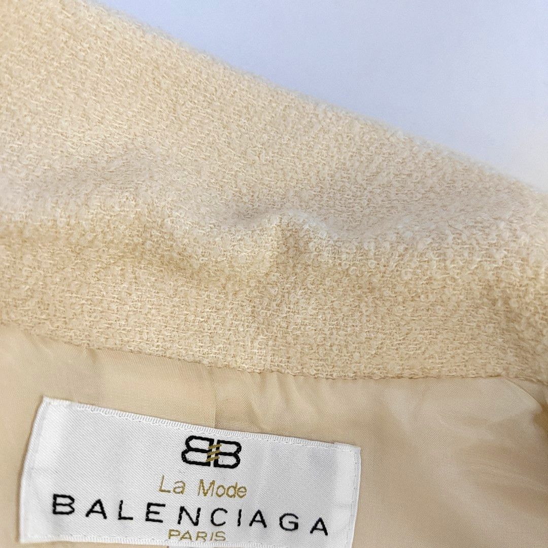 Balenciaga Balenciaga La Mode Vintage Wool Set Size 38 Size S / US 4 / IT 40 - 10 Thumbnail