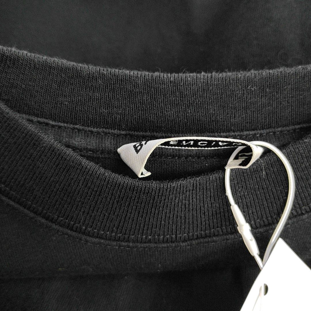Balenciaga Balenciaga Logo Short Sleeve T-Shirt XS Size US XS / EU 42 / 0 - 5 Thumbnail