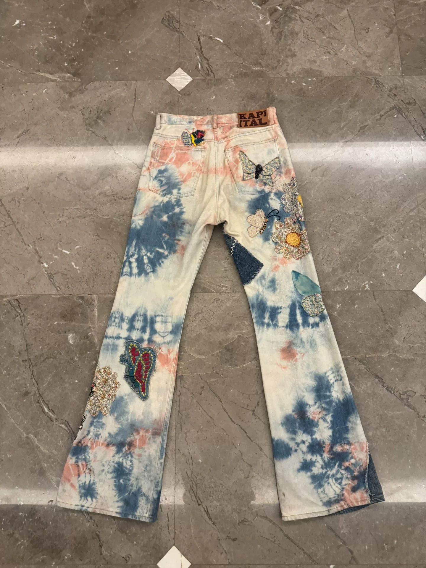 Kapital Kapital Kountry Butterfly Patchwork Jeans Size 32 Size US 32 / EU 48 - 9 Thumbnail