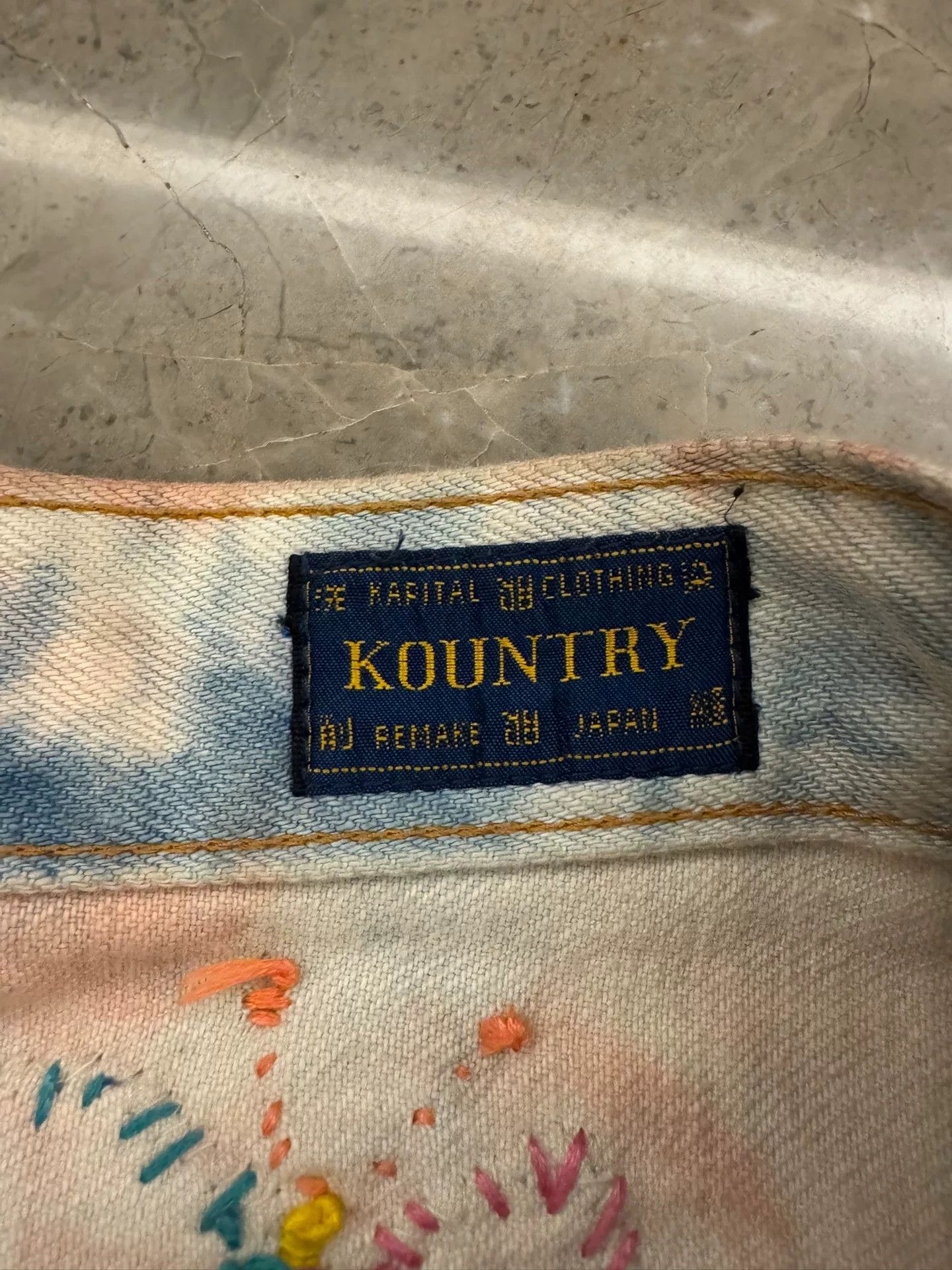 Kapital Kapital Kountry Butterfly Patchwork Jeans Size 32 Size US 32 / EU 48 - 6 Thumbnail