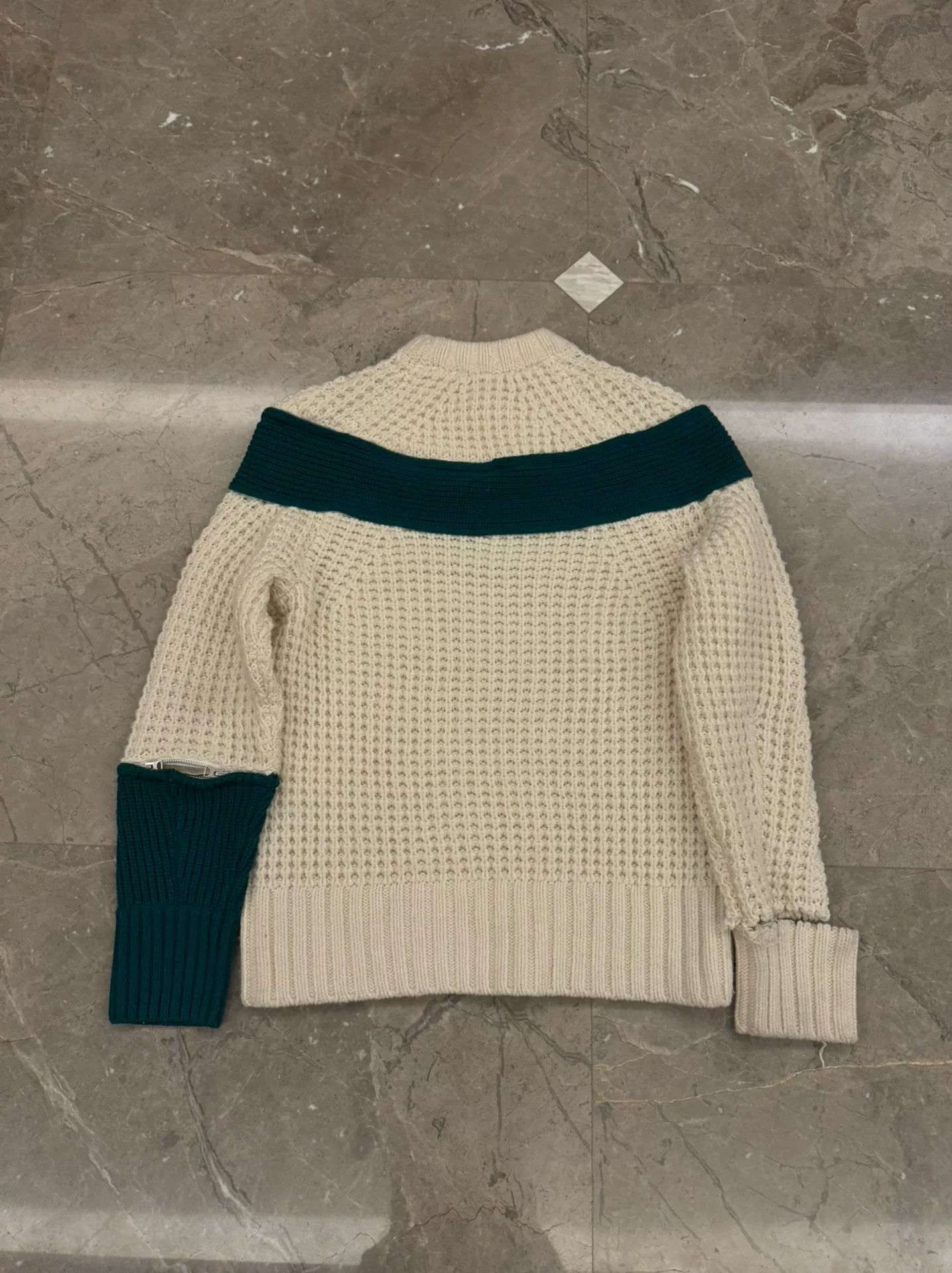 Sacai Sacai Zip Knit Sweater Size 1 Size US S / EU 44-46 / 1 - 3 Thumbnail