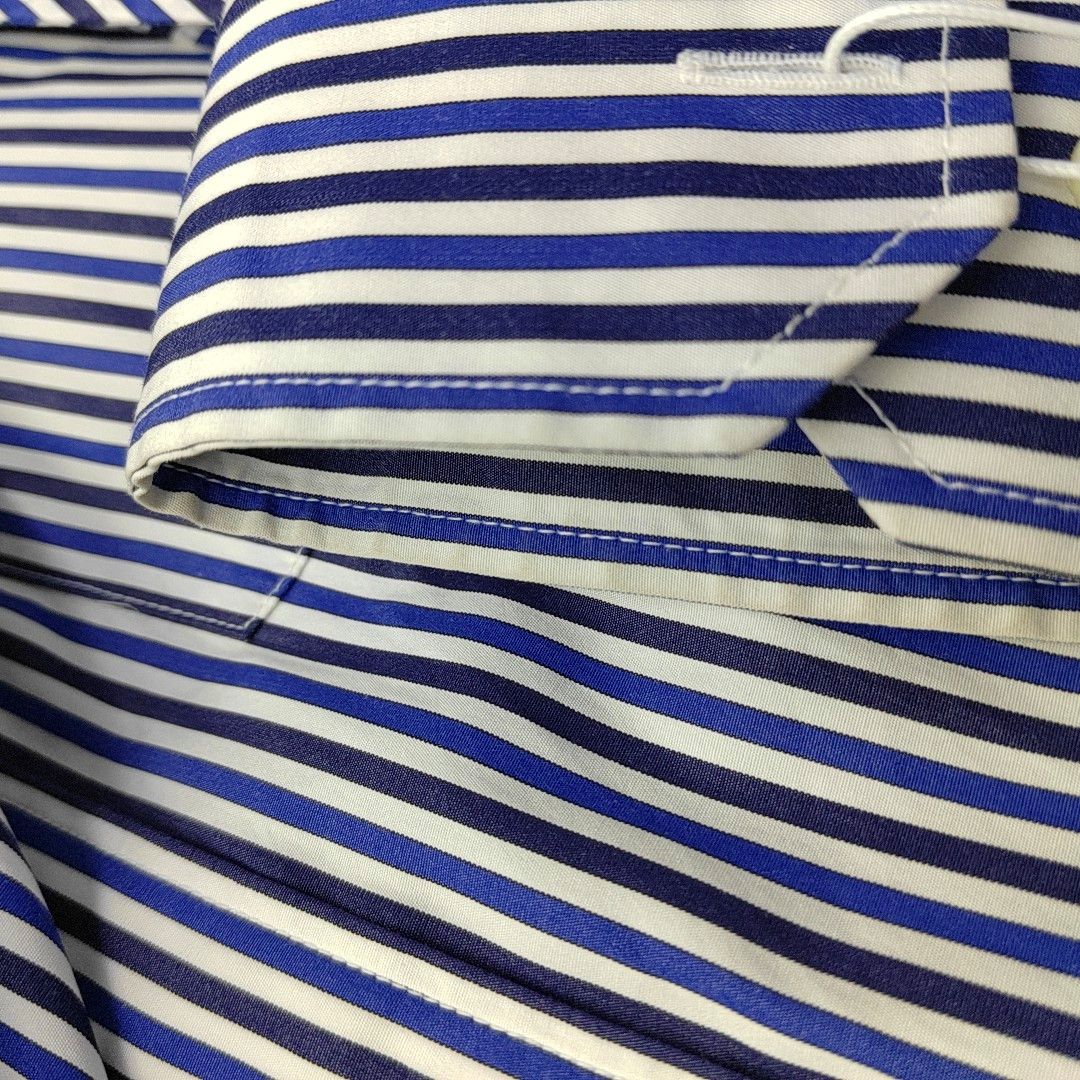 Balenciaga Balenciaga Striped Button Up Shirt Size 36 Size XS / US 0-2 / IT 36-38 - 7 Thumbnail