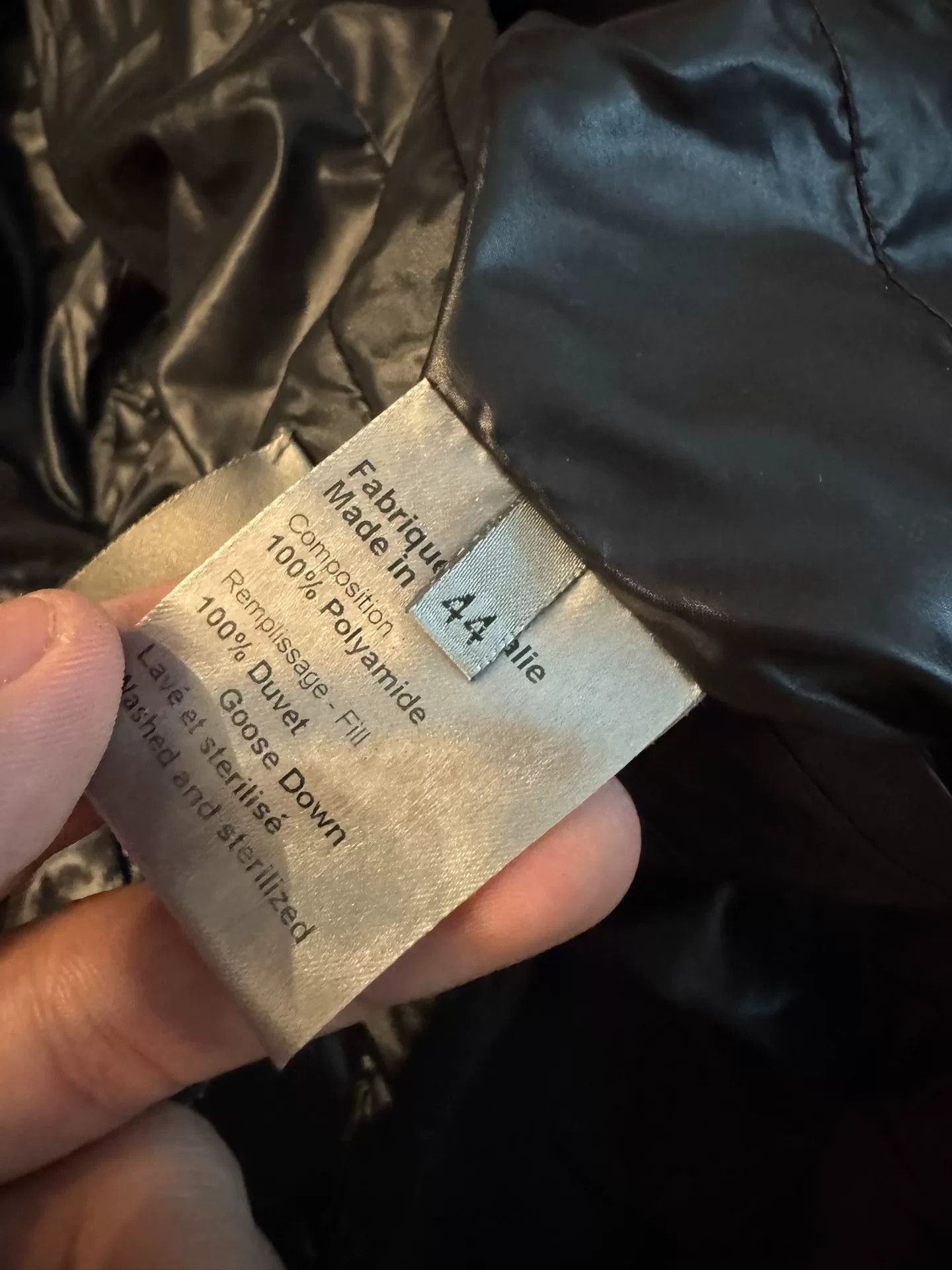 Dior Dior Homme Hedi Slimane Down Jacket Size 44 Size US S / EU 44-46 / 1 - 8 Thumbnail